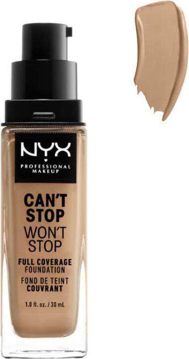 Actual product image NYX Professional Make-Up Can't Stop Won't Stop (12 Classic Tan)