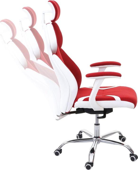 Image du produit Swisshandel24 Chaise de bureau, chaise de bureau chaise pivotante fauteuil de direction, fonction coulissante (45 - 53 cm)