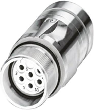 Produktbild Phoenix Contact Coupling connector,M23, 8+1 W, Socket