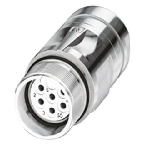 Phoenix Contact Coupling Connector,M23, 8+1 W, Socket, Cavo + Spina Elettrica