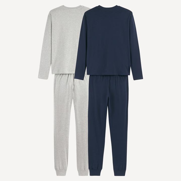 Produktbild La Redoute Collections 2er-Set Schlafanzüge aus Baumwoll-Jersey mit Skateboard-Motiv (176)