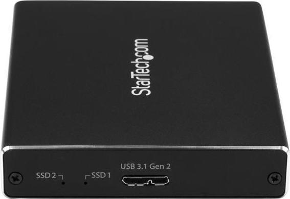 Image du produit StarTech Boîtier De Lecteur HDD Double Slot (M.2 2230, M.2 2242, M.2 2260, M.2)