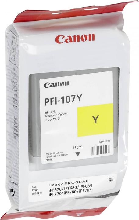 Produktbild Canon Pfi-107y (Y)