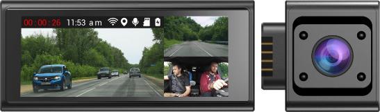 Actual product image Navitel RC3 PRO dashcam Full HD Black (Built-in display, Bluetooth, Built-in microphone, Full HD)