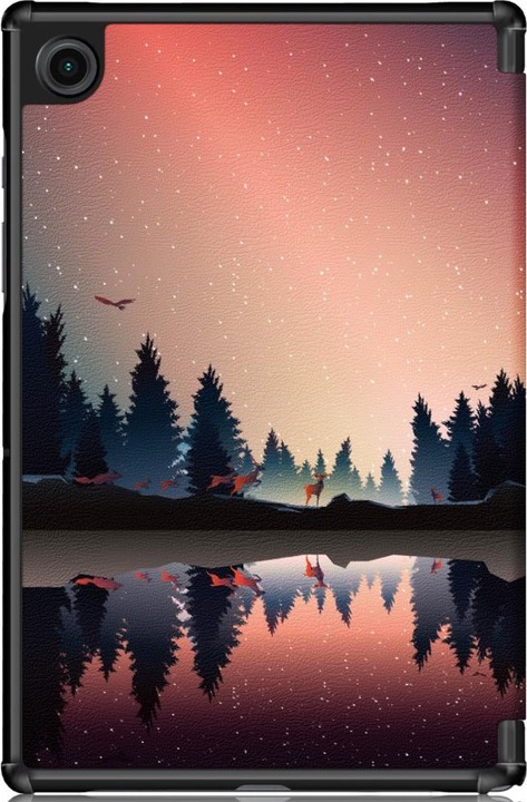 Produktbild Cover-Discount Galaxy Tab A8 10.5 - Tri-fold Smart Case Wald (Galaxy Tab A8)
