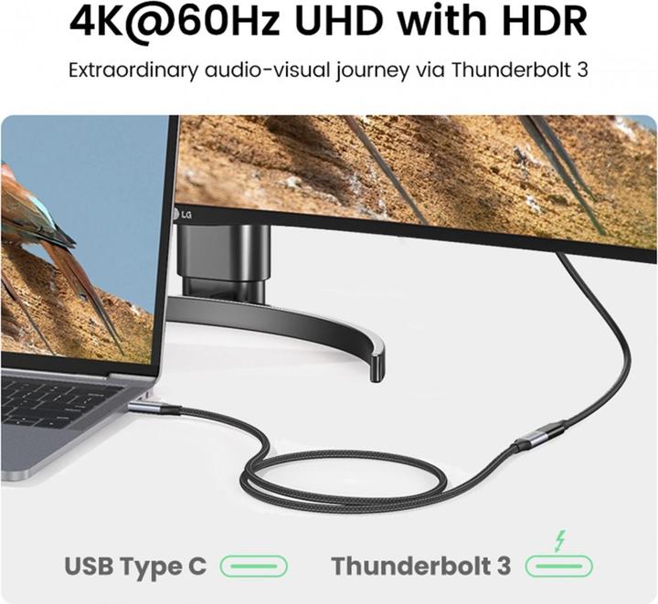 Immagine prodotto Ugreen USB C – USB C (1 m, USB 3.1, 100 W)