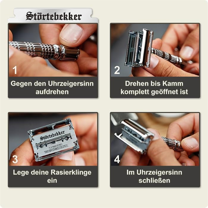 Produktbild Störtebekker Rasierhobel-Set