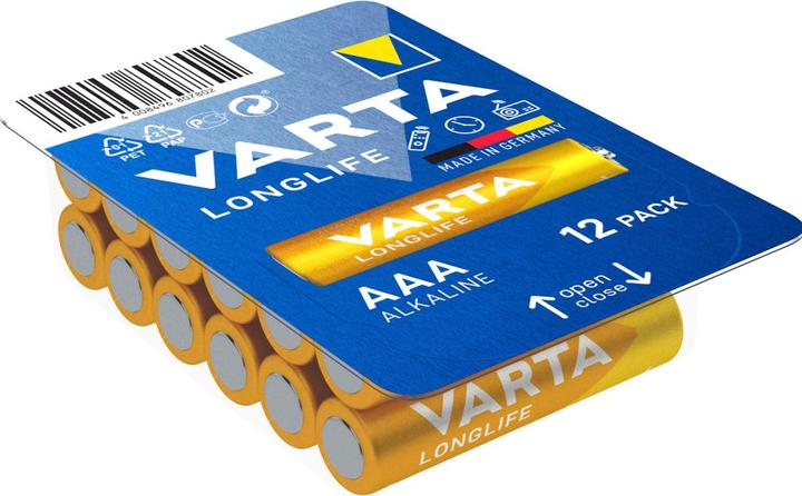 Varta Longlife (12 Stk., AAA, 1200 mAh)