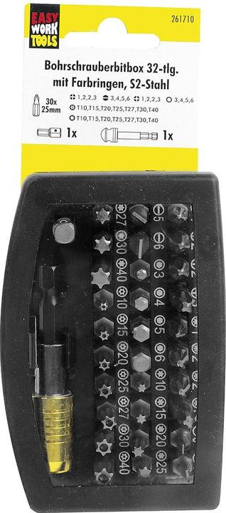 Produktbild Easy Work Profi-Bits mit Farbringen (Kreuz sonstige)