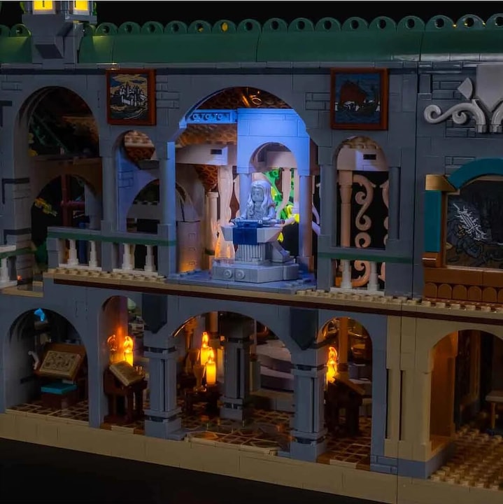 Image du produit Light my bricks Kit de lumière pour LEGO 10316 Le Seigneur des anneaux - Fondcombe