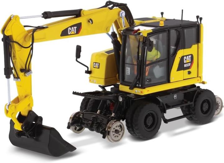 Image du produit Diecast Masters Pelle sur chenilles Caterpillar M323F Rail, échelle 1:50