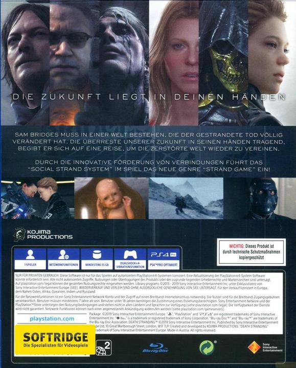 Produktbild Sony Death Stranding (PS4, IT)