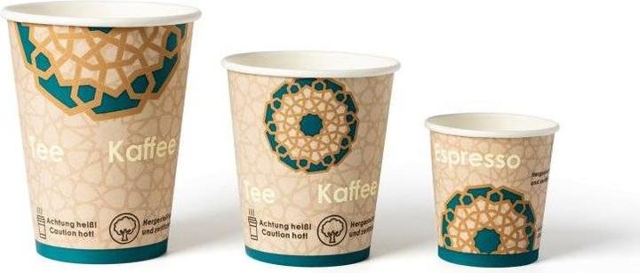 Produktbild Alpine Professional 1000 Stück - 200ml Einweg-Kaffeebecher Coffee to go S - 1 Karton (1000 x)
