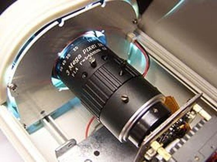 Actual product image OBA 2 MP Sony License Plate Reader with IR Infrared PoE Temperature Control Switch Vario Lens ANPR LPR