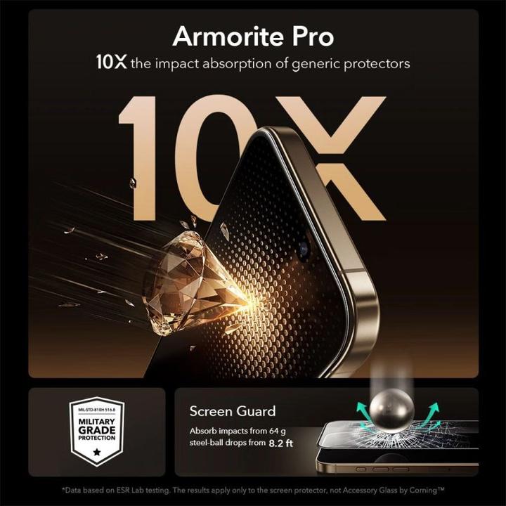 Produktbild ESR UltraFit Armorite Pro (1 Stk., Apple iPhone 17 Pro)