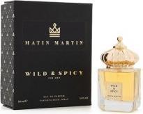 Actual product image Matin Wild & Spicy Eau de Parfum for Men Peppery and Intense 100ml (Eau de parfum, 100 ml)