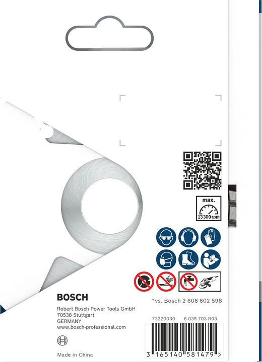 Immagine prodotto Bosch Professional Zubehör Disco diamantato PRO Multi Material, 115 x 22,23 mm