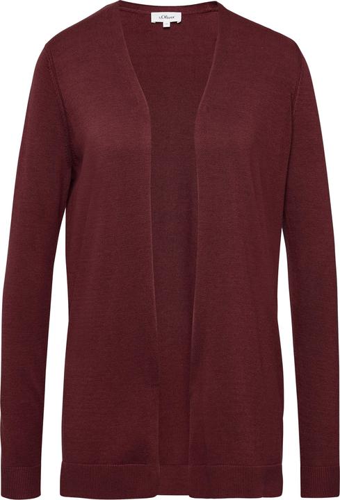 Produktbild s.Oliver Strickjacke Cardigan aus Viskose-Baumwoll-Mix (38)