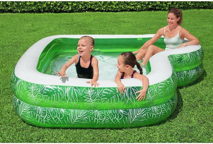 Actual product image Bestway Rectangular Pool Tropical Paradise