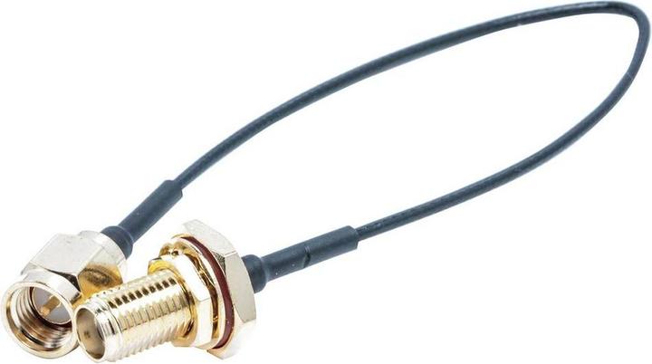 Produktbild RS PRO SMA-SMA plug cable assembly,IP67, 150mm (Antennenkabel)