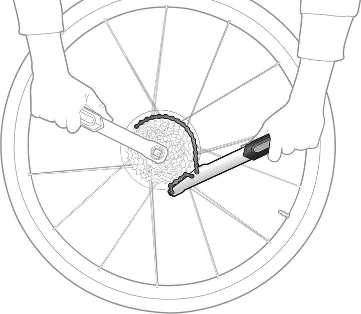 Actual product image Topeak Chain Wip / Sprocket Remover