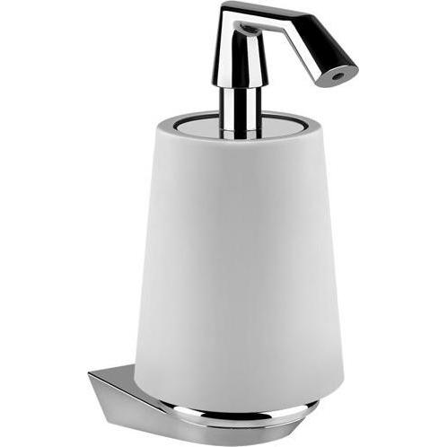 Gessi, Seifenspender + Seifenschale, Cono Seifenspender zur Wandmontage, 45413