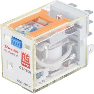 Produktbild RS PRO Miniature Power Relay 16A SPCO 24Vac