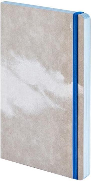 Nuuna Inspiration Book M, Cloud Blue (20 x 13.5 cm, Blanko, Weicher Einband)