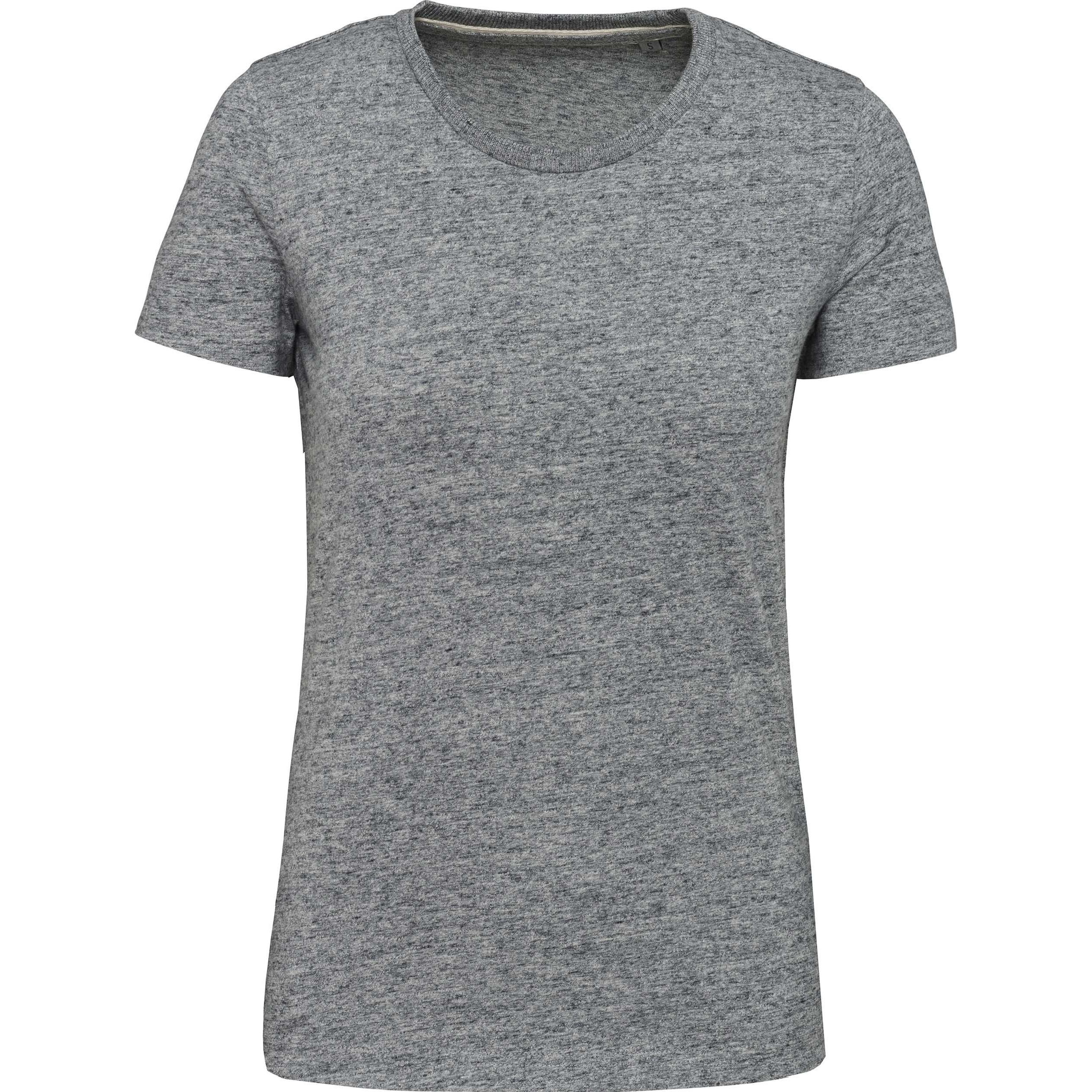Kariban, Damen, Shirt, Vintage-T-Shirt für Frauen, Grau, (L)