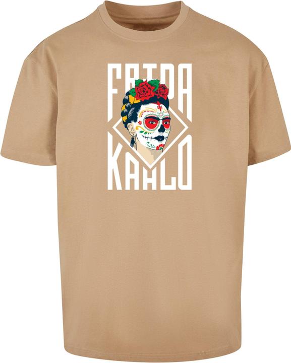 Produktbild Merchcode Frida Kahlo - Lettering Heavy Oversize Tee - 117367 (S)