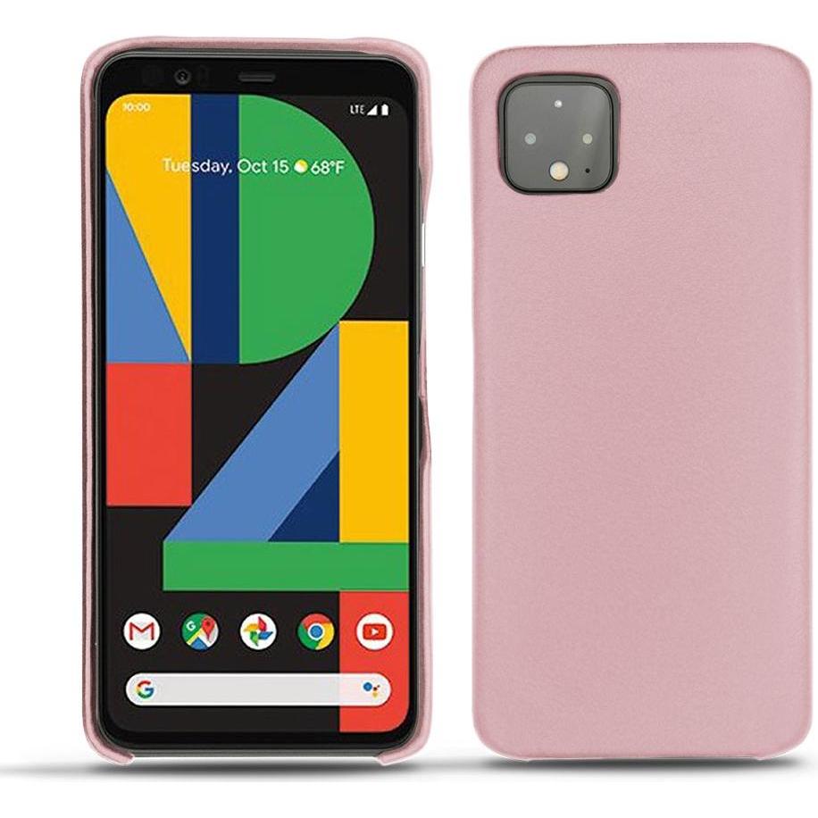 Noreve Lederschutzhülle (Google Pixel 4), Smartphone Hülle, Rosa