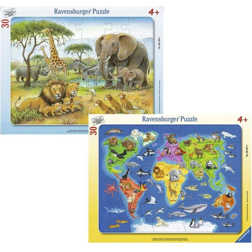 Thumbnail - Ravensburger Afrikas Tierwelt (30 Teile)