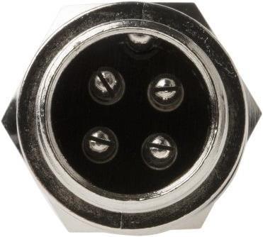 Produktbild RS PRO Zc Cliffcon 4 Pin Chassis Socket
