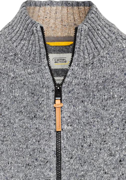 Produktbild Camel Active Strickjacke mit Stehkragen (3XL)