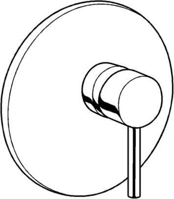 Productafbeelding Kludi Eéngreeps douchemengkraan BOZZ