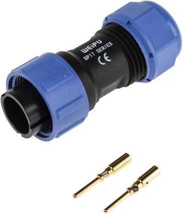 Produktbild RS PRO 2 WAY CABLE PLUG 10A IP68