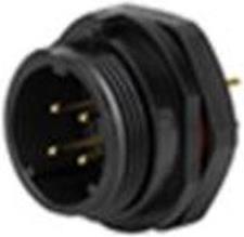Produktbild RS PRO 4 Way Front Mount Conn Male 5a Ip68