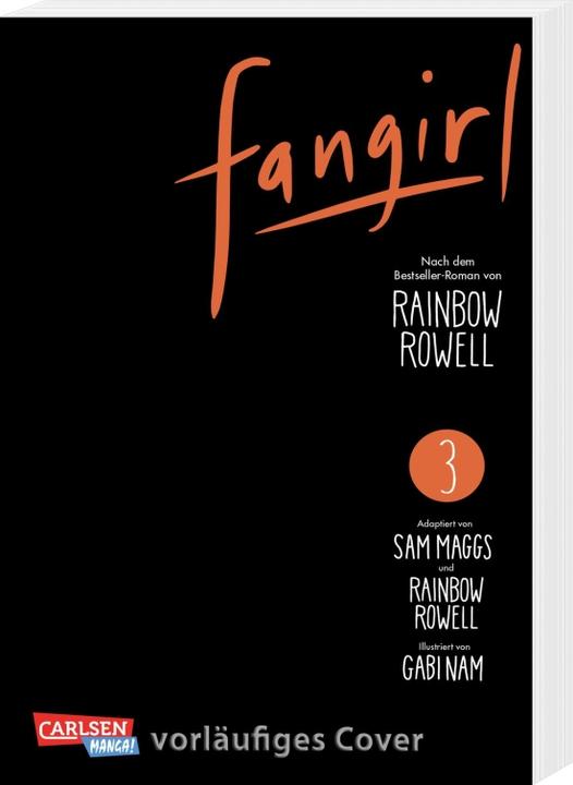 Produktbild Fangirl 3 (Deutsch, Gabi Nam, Rainbow Rowell, 2024)
