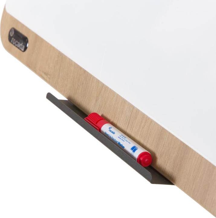 Actual product image Rocada Flipchart-Tisch, magnetisch, 69x99 cm, Holzoptik