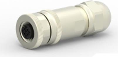 Produktbild TE Connectivity M12 FEMALE,5P GOLD A_CODE S SHIELDED PG7