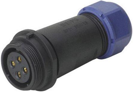 Produktbild RS PRO 2 WAY IN-LINE CABLE SOCKET 30A IP68