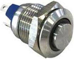 Produktbild Bulgin 12mm SS AV Switch with Raised Actuator