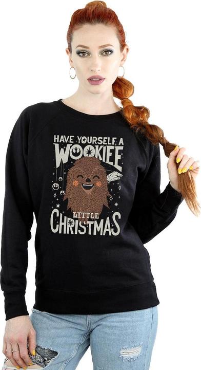 Immagine prodotto Star Wars Wookiee Little Christmas Felpa Donna (M)