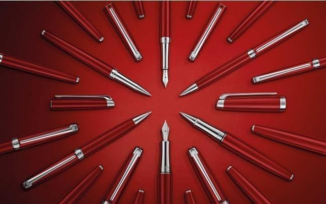 Image du produit Caran d'Ache Caran dAche Rollerball LEMAN SLIM Grand in de kleur Rouge Carmin, 4771.580 (rouge carmin, 1x)