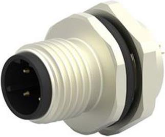 Produktbild TE Connectivity M12,FRONT MOUNTING,MALE,D CODE,4P