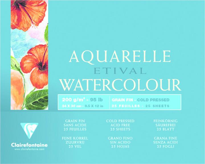 Image du produit Clairefontaine Techniques humides (200 g/m², 10 x)