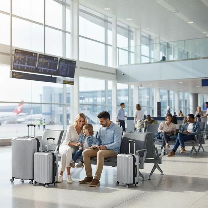 Image du produit Relaxdays Ensemble 3 valises (110 l)