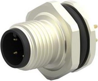 Produktbild TE Connectivity M12,REAR MOUNTING,MALE,A CODE,4P