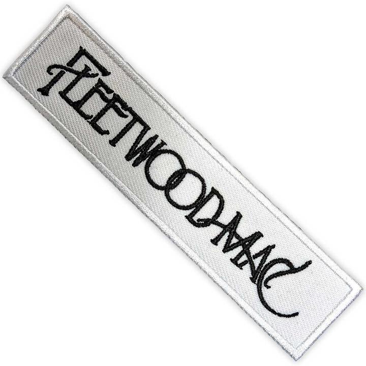 Immagine prodotto Fleetwood Mac Logo di testo applicato con ferro da stiro in tessuto