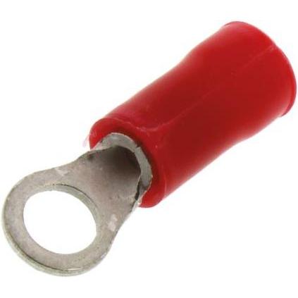 TE Connectivity, Kabelverbindung, Ring terminal, PLASTI-GRIP, red, M3.5